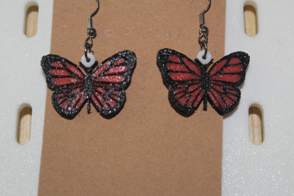 Red Monarch Butterfly